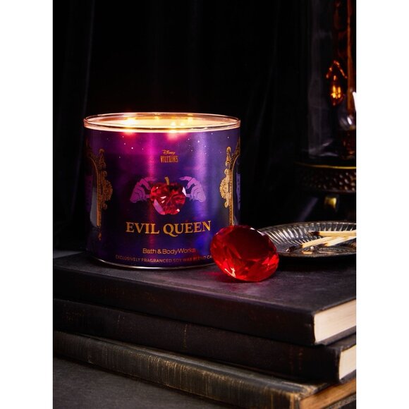 Disney Other - Evil Queen Disney Villains Bath Body Works 3 wick candle NEW